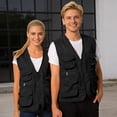 thumbnail image 1 of Versatile Men's Outerwear Vest for Everyday Wear with Convenient 3D Pockets and Clean Design for All Seasons, 1 of 3