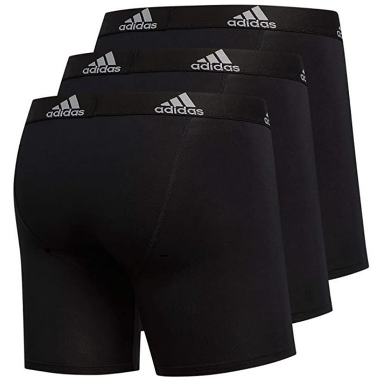 Adidas Men's Performance Tagless Boxer Brief Underwear (3-Pack