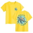 thumbnail image 3 of Gubotare Girls T Shirts Cute Girls' Summer Short Sleeve Shirts Casual Cute Crew Neck Blouses Tops (Yellow,Size 3-4 Years), 3 of 6