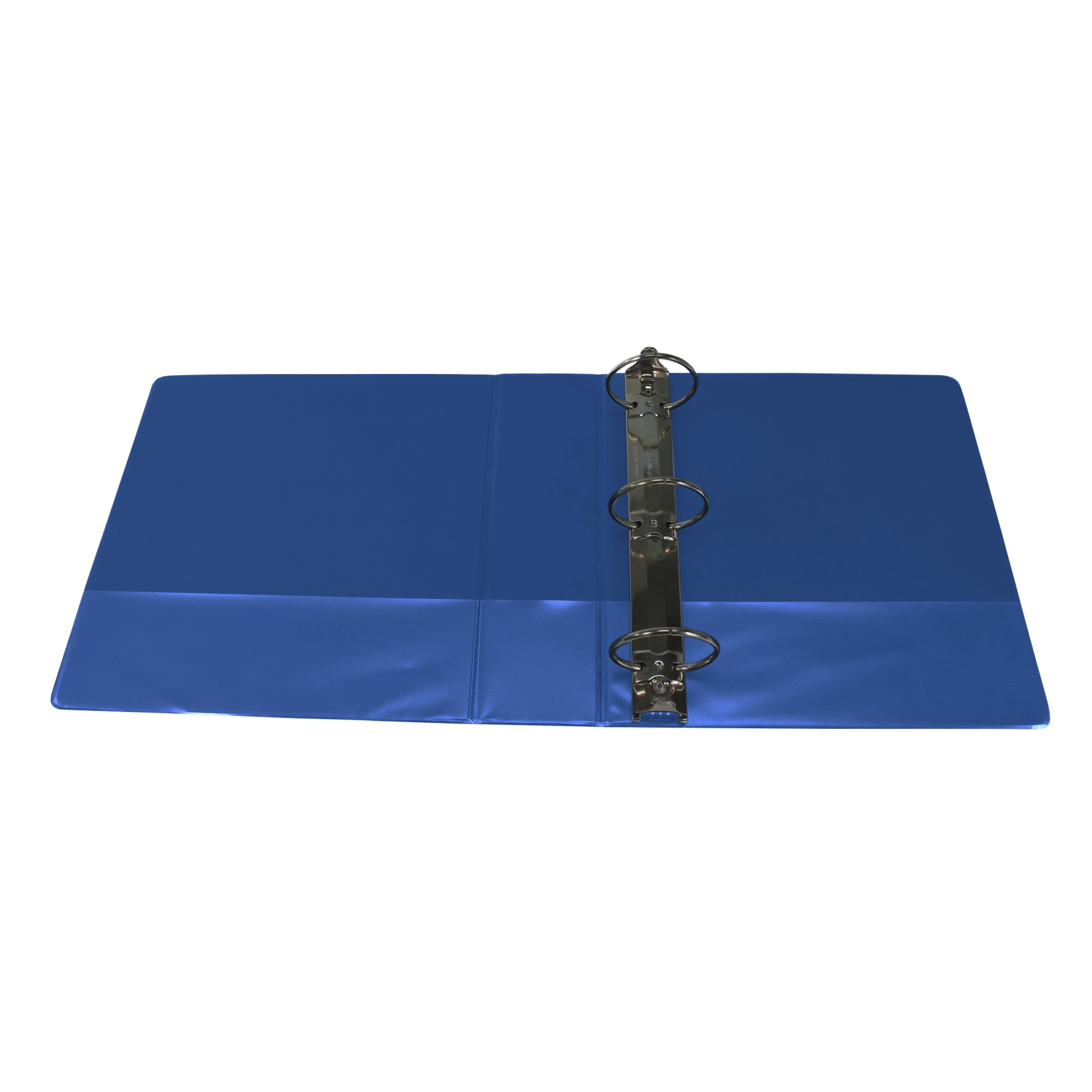 Round Ring View Binder, Polypropylene, 3 Inches, Blue