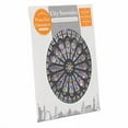 thumbnail image 2 of Rose Window Christmas Ornament, Porcelain 2.75' Double Sided Notre Dame Cathedral Paris Christmas Ornaments, 2 of 2