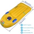 thumbnail image 1 of Inflatable Surfboard Floating Bodyboard with Handles Pool Rafts Row Double Air Chamber Boarding Summer Ocean Bed, 1 of 4