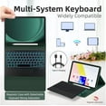 thumbnail image 4 of Pour iPad Air 13 Pouces Étui Clavier M3 2025 M2 2024, Clavier Bluetooth Détachable avec Pavé Tactile 7 Couleurs Rétroéclairé RVB, Porte-Crayon pour iPad Pro 12.9 Pouces 6th 2022/5th 2021/4th 2020/3rd 2018, 4 of 7