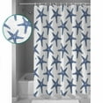 thumbnail image 3 of Shower Curtain, Seamless Marine Blue Starfish Waterproof Shower Curtain Set with Hooks for Bathroom Showers,Stalls and Bathtubs,72x84In Summer Ocean Life on White, 3 of 7
