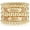 Gold Style, variant on Women's Fashion All-match Stacking Bracelet