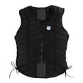 thumbnail image 2 of Chaleco de Seguridad Cola Chaleco ecuestre para montar Color negro, 2 of 8