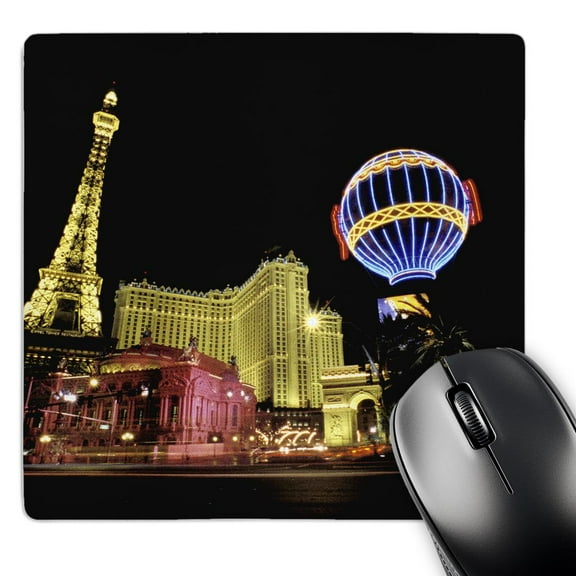 3dRose, Paris Hotel and Casin at Las Vegas Strip United States, MousePad
