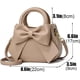 thumbnail image 2 of Bolso de mano para mujer de gran tamaño de piel sintética portátil hombro cruz bolso de mano con diseño exquisito estilo dulce y fashion多功能Principal cremallera capa intermedia bolsillos interiores, 2 of 3