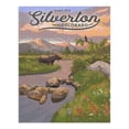 thumbnail image 2 of Silverton, Colorado, Moose and Mountain Stream at Sunset (1000 Piece Puzzle, Size 19x27, Challenging Jigsaw Puzzle for Adults and Family, Made in USA), 2 of 4