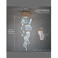 thumbnail image 4 of Candil Colgante Led 12 Luces Led Moderno Dorado, 4 of 4