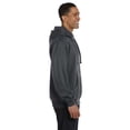 thumbnail image 3 of econscious Adult Organic/Recycled Pullover Hooded Sweatshirt - CHARCOAL - S, 3 of 3