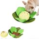 thumbnail image 1 of Dog Sniffing Training Toy, Dog Feeding Slow Eating Bowl, Cute Felt Cabbage Interactive Puzzle IQ Toy for Puppy Cat, Pet Activity Toy for Stress Releas, 1 of 4