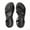 Black, variant on Women's Braided Strap Flat Sandals Casual Crisscross Toe Ring Summer Flats Comfortable Non-Slip Beach Walking Shoes for Beach, Casual Walking & Daily Summer Wear