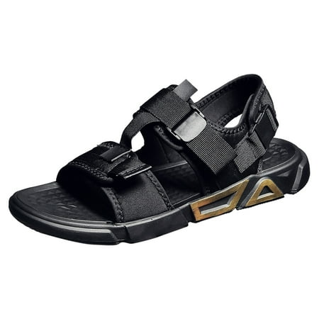 

ZHAGHMIN Beach Shoes Men Summer New Outdoor Leisure Beach Shoes Bottom Roman Shoes Mens Memory Foam Sandals Size 10 Hiking Sandals For Men With Arch Support Sandals For Men Leather Sandals For Men S