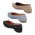 thumbnail image 3 of Flats Casuales 3 Pack Uh Lulu by Eh! Formales Oficina negro 24 UH LULU by EH! 2280, 3 of 4
