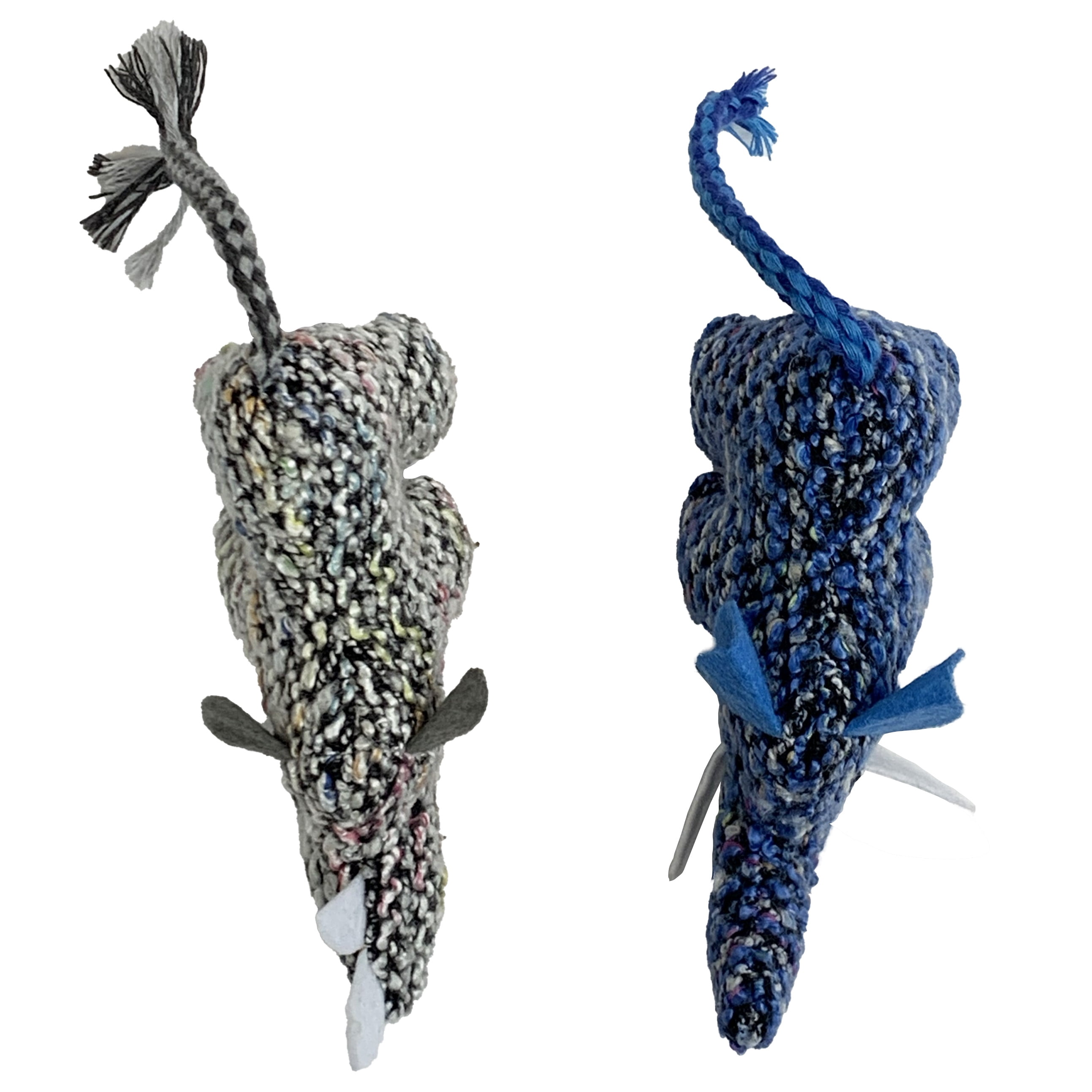 Vibrant Life Knit Animals Cat Toy, 2 Pack