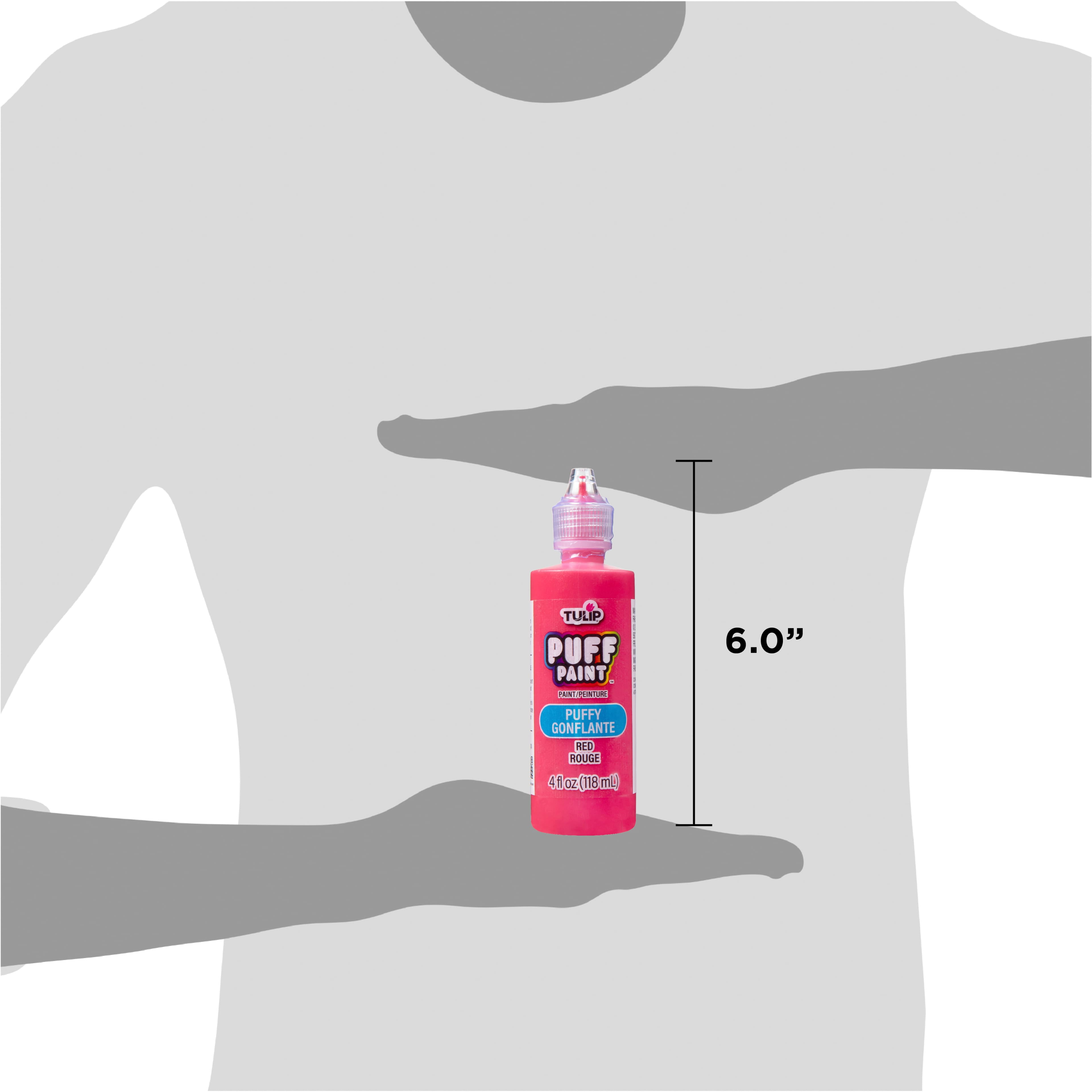 Tulip Puff Paint 4oz. Puffy Dimensional Fabric Paint, 12 Pack