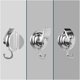 thumbnail image 5 of 1 Pc Reusable Heavy-Duty Polished Without Punching On Wall Kitchen Bathroom Shower Organization Chrome-Plated Suction Cup Hooks, 5 of 5