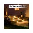 thumbnail image 4 of 16-pack solcellslampor utomhus, vattentäta LED-solcellslampor för trappor, staket, trädgård, uteplats och gångstig 16pcs, 4 of 5
