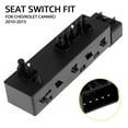 thumbnail image 1 of Power Seat Switch Compatible with Camaro 2010-2015 SRX 2010-2016 Durable Car Electric Power Seat Switch Front Left Driver Side Power Seat Adjuster Compatible with Terrain 2010-2018, 1 of 7