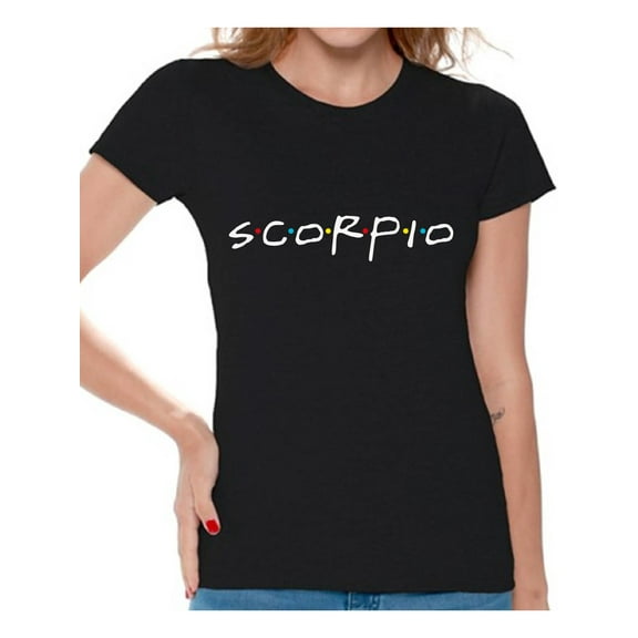 Scorpio Zodiac Shirt - Birthday Astrology Gifts for Women