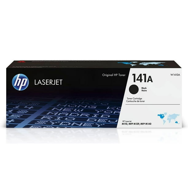 HP 141A Black Original LaserJet Toner Cartridge, HP 141A Black LaserJet ...