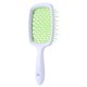 thumbnail image 2 of Peine Con Cojín Aire Dientes Anchos Cepillo para El Salón Masaje Del Cuero Cabelludo ( ) Blanco Y Verde, 2 of 8