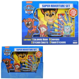 PAW Patrol Boys Activity Set 6pc Kids Arts and Crafts Kit for Home, Travel,  or Gift