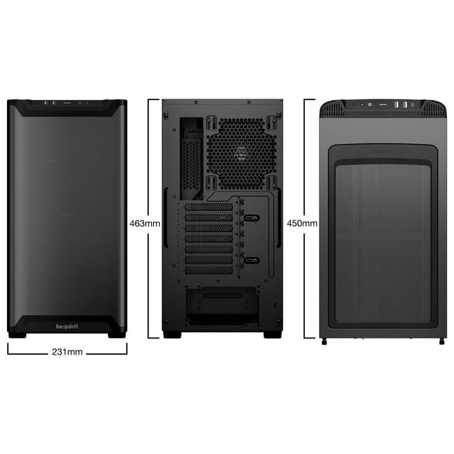 BE QUIET! - BE QUIET! PURE BASE 501 Tour Midi Noire