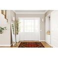 thumbnail image 2 of Linon Home DÃ©cor Serape Area Rug Collection, Red and Black, 3' x 5', 2 of 6