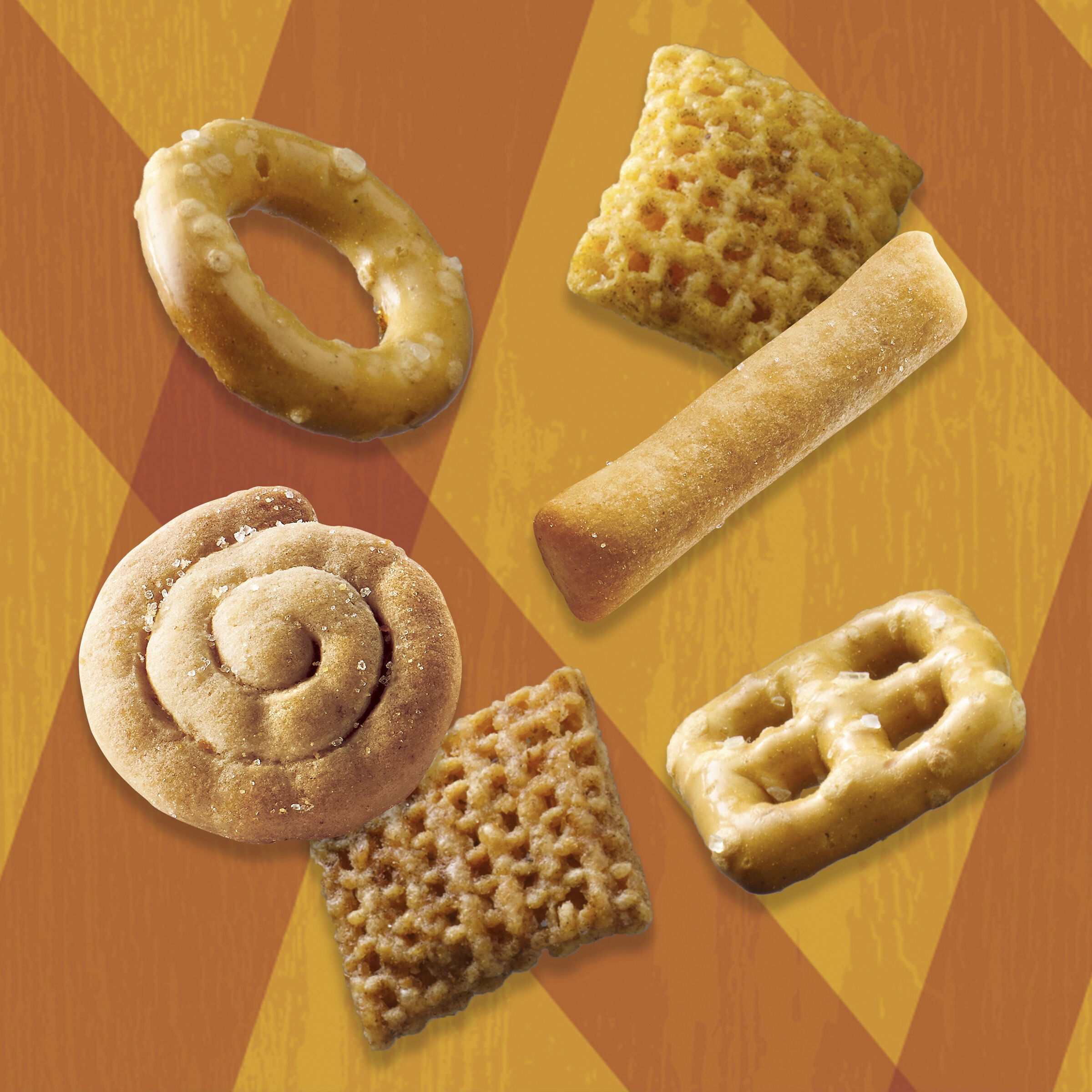 (2 pack) Chex Mix Honey Nut Sweet & Salty Snack Mix, Family Size, 15 oz Bag