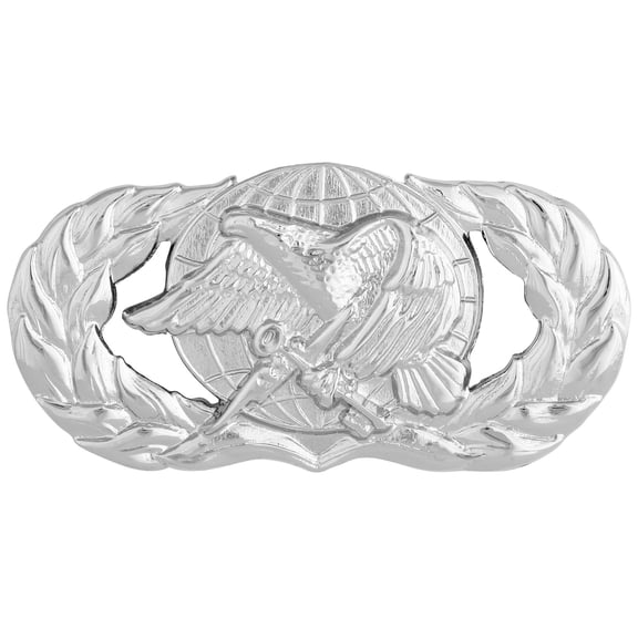 Air Force Supply Fuel Badge Regular Size Mirror Finish