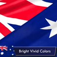 Australia Australian Flag 3x5 Ft LiteWeave Series Printed 100D Polyester Country Flag