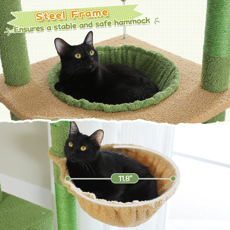 Pawz Road Floor-to-Ceiling Cat Tree, 92-102 Inches photo 4