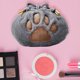 thumbnail image 5 of Bolsa de cosméticos con forma de pata de gato de artículos de tocador de felpa creativas con cordón para regalo de cumpleaños JShteea Para Estrenar, 5 of 7