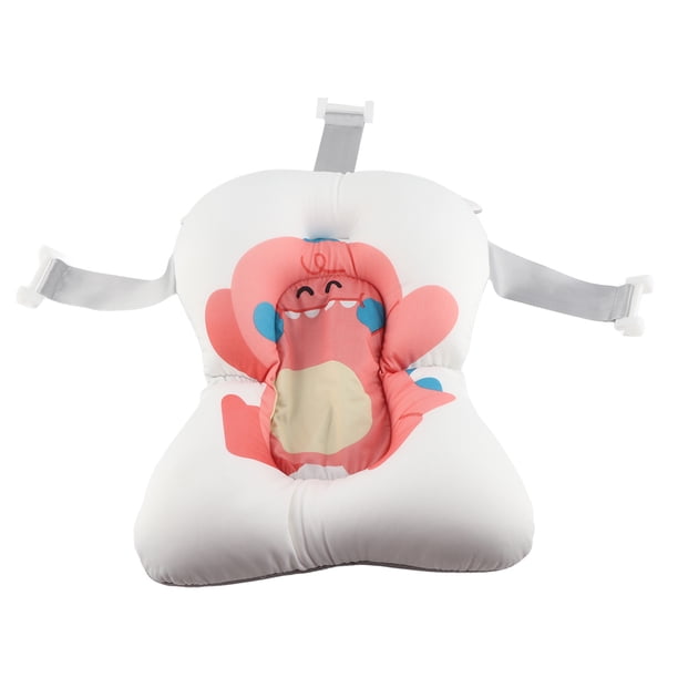 Soporte Para Cojín De Baño Para Bebé, Cinturón De Fijación, Manos Libres Flotantes, Cojín Para Baño Para Bebé, Protección Suave Para La Espalda Para El Baño Para Niños