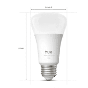 75W A19 2PACK- E26 smart bulbs