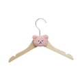 thumbnail image 2 of Percha para ropa de niños Percha para ropa de bebés Percha para ropa de bebés Percha para ropa de niños , Oso de color rosa, 2 of 8