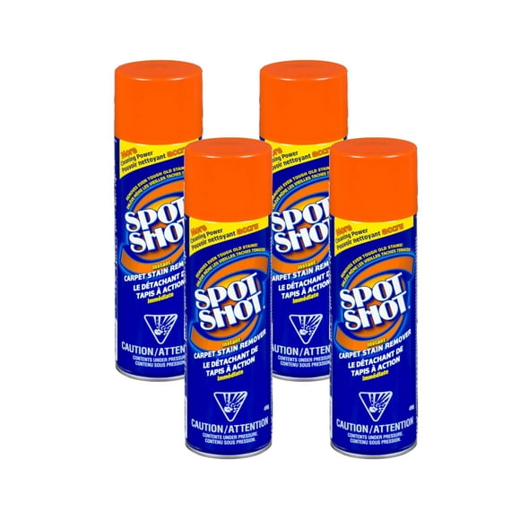 Spot Shot Carpet Quick Stain Remover - Instant Stain Power, 496 g(4/Case)