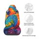 thumbnail image 4 of Fotbe Vibrant Parrot Splash Art Funda para Asiento de Auto con Estampado – Impermeable y Antisudor – Ajuste Universal, Lavable a Máquina, Antideslizante (1 Pieza), 4 of 5