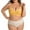 Yellow, variant on Lace Bralette for Women Wireless Mesh Full Coverage V Neck Push Up Lingerie Comfort Solid Color Everyday Bra