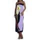 thumbnail image 1 of Vestido Casual de las Mujeres Primavera Verano sin Mangas sin Tirantes Vestido de Impresión Sexy, Desgaste Ligero de Poliéster, Lavado de Manos, 1 of 8
