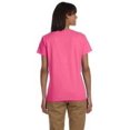 thumbnail image 3 of Gildan Ladies Ultra Cotton 6 oz T-Shirt G200L Safety Pink 3XL, 3 of 3
