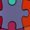 A468-4302, variant on Colorful Puzzle Piece Spring Summer Dresses For Women Fashion Dress Casual Sleeveless Loose Sundress With Pockets