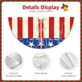 thumbnail image 3 of Sikiie America Flags2 Christmas Tree Skirt, Christmas Tree Decorations, Christmas Decor, Tree Mat Decoration(30-48IN)-30", 3 of 6