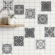 thumbnail image 1 of 20 Piezas Impermeable Mosaico Etiqueta de DIY Decoración de para hogar , # 2 20x20cm Soledad Mosaico de azulejos de pared pegatinas, 1 of 9