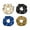 Black,Blue,Beige,Khaki, variant on 4-Piece Big Silk Satin Hair Ties, No Damage for Thick Thin Hair, Large Soft Scrunchies Ponytail Holders for Women Girls, Cute Curly Bulk Scrunchy Hair Accessories for Hair Sleep