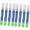 White 8, variant on Grout Restorer Pen Tile Paint Marker Pen, Waterproof Wall Grout Pen Gaps Beautification Marker Pen, Wall Tile Repair Pen