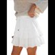 thumbnail image 2 of Falda Pantalón Estilo Bohemio con Volantes y para Mujer, Estilo Informal, de Cintura Alta, Color , Talla XS, 2 of 8