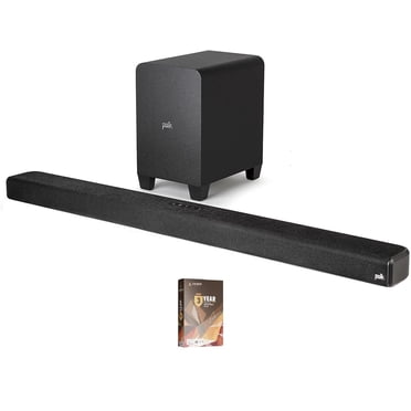 Polk SIGNA-S4 3.1.2ch Dolby Atmos Soundbar With Wireless Subwoofer with a 3 Year Coverage By Amber Protect (2021)